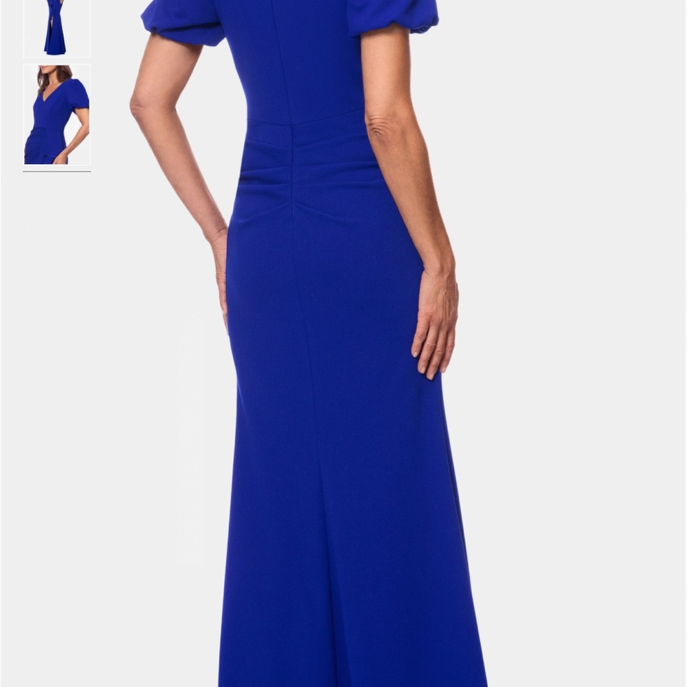 Xscape Royal Blue Maxi Dress
